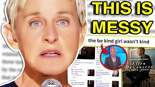 ELLEN DEGENERES IS REALLY UPSET … not over her cancellation [upl. by Aetnahc]