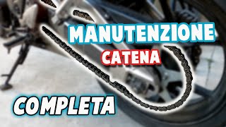 Manutenzione Catena con WD40 Come va [upl. by Vicki]