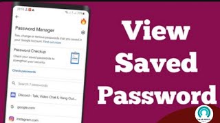 how to see saved passwords in Google account [upl. by Sammy332]