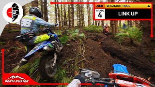 Berm Buster  KTM Loop 🟠 BREAKOUT TRAIL ⚠️ Link Up Grade 4 [upl. by Connett115]