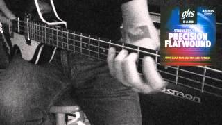 GHS Strings  Precision Flatwound Bass Strings [upl. by Pauly553]