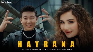 Alisher Bayniyazov amp Sevinch Ismoilova  Hayrana Official Music Video [upl. by Dnyletak]