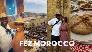 FEZ MOROCCO  FEZ MOROCCO TRAVEL  FEZ MEDINA  FEZ TANNERIES [upl. by Ahsiugal]