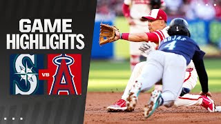 Mariners vs Angels Game Highlights 71324  MLB Highlights [upl. by Tadd453]