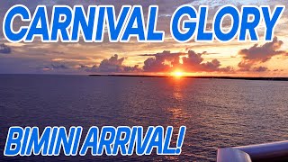 Arrival Into Bimini  Carnival Glory  Ep 4 carnivalglory [upl. by Natam]