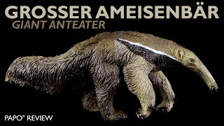 Papo ® Grosser Ameisenbär  Giant Anteater  persönliches Repaint  Neuauflage 2023 Reissue [upl. by Ahsinak]