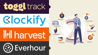 Toggl vs Clockify vs Harvest vs Everhour 2024 Best Time Tracking Apps [upl. by Aihtiekal]