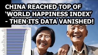 China reached top of world happiness index  then its data vanished [upl. by Ayin189]