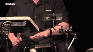 Roland BT1 Bar Trigger Demo  Sweetwater Sound [upl. by Eenel]