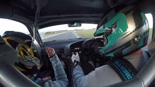 Rj developments BMW E36 S54 onboard Blyton Park race track [upl. by Ferdy139]