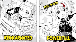 5 After REINCARNATION he MANAGES TO CHEAT the EYE OF GOD becoming POWERFUL  Manga recap [upl. by Marillin]