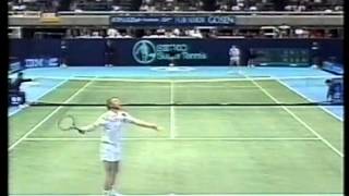 Tokyo 1993 QF Lendl vs Becker 22 [upl. by Aerdnac]