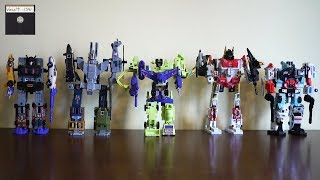 G1 Devastator vs Bruticus vs Menasor Bruticus First Transform [upl. by Atteloj]