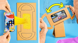 Cardboard Gadgets No Way 😰 Easy Cardboard DIY 📦 [upl. by Adnilem431]