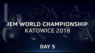 UPCOMING SC2  Day 5  IEM World Championship Katowice 2018 [upl. by Barboza403]