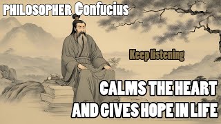 Philosopher Confucius Short wise sayings and their meanings kong zi [upl. by Odnolor]