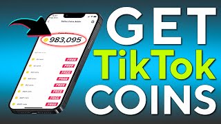 TikTok Coins for FREE in 5 Minutes 2023 TikTok Coins Hack [upl. by Delaryd]