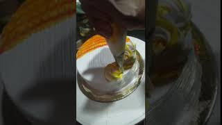 pineapplecake pineappleflavour cakeidea cakedesign shortvideo shortsfeed viralshort [upl. by Marillin]