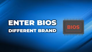 Different Brands Enter BIOS on Windows 11 [upl. by Harlin]