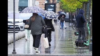 Savaitgalį nesinorės kišti nosies iš namų niūrų ir lietingą orą lydės perkūnija [upl. by Neirod]