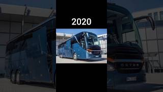 evolution of setra 19512023 shorts bus setra allcaravailable [upl. by Carena]