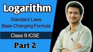 Logarithm  Part2  Class 9 ICSE  ML AGGARWAL [upl. by Adnirem110]