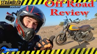 Ducati Scrambler Project offroad review [upl. by Karee]