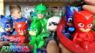 PJ Masks Toy Hunt Surprise  Official Toys Unboxed [upl. by Natty]