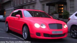 Matte Pink Bentley Flying Spur Speed [upl. by Occir]