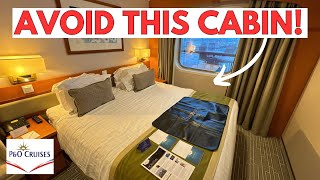 PampO Aurora Sea View CABIN TOUR and REVIEW D211 in 4K Possibly the WORST cruise ship cabin [upl. by Miarhpe813]