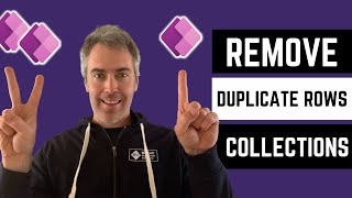 Power Apps Tip Remove Duplicate Rows From A Collection Works Every Time [upl. by Cralg432]