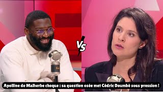 Apolline de Malherbe choque  sa question osée met Cédric Doumbè sous pression [upl. by Nellad]