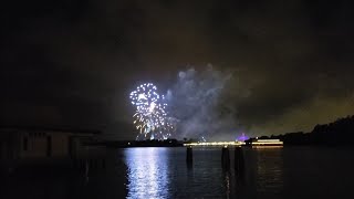 Happily Ever After fireworks from Polynesian Village Resort [upl. by Eiliab295]