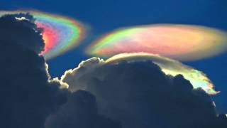 Ken Rotbergs Fire Rainbow Pileus Cloud Over South Florida July 31 2012 [upl. by Kisung]