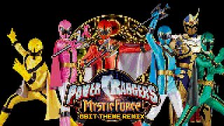 Power Rangers Mystic Force Full Theme 8bit Remix [upl. by Meikah]