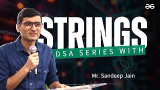 Introduction to Strings 4Hour Complete Video  DSA Series for Beginners [upl. by Roshan960]