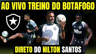 AO VIVO TREINO ABERTO DO BOTAFOGO DIRETO DO NILTON SANTOS [upl. by Eelyrehc719]