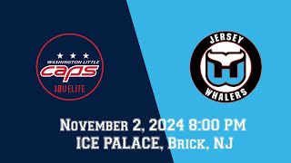 202425 Washington Little Caps 18U Elite 2 Nov Highlights vs NJ Whalers 18U Elite [upl. by Anaujait]