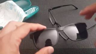 Zenni Optical magnetic Prescription polarized glasses Unboxing Review UV sunglasses Blockz [upl. by Ynnavoig]