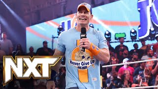 John Cena pays his respects to the NXT Universe NXT highlights Oct 10 2023 [upl. by Sulecram]