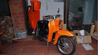 Simson Schwalbe Umbau Tuning [upl. by Mllly]