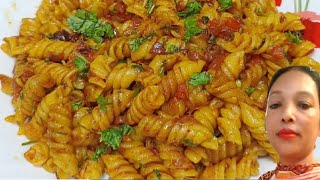 masala pasta  pasta recipes  masala pasta recipe Indian style  Pasta recipe [upl. by Nevear]