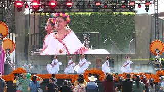 Ballet Folklorico Sol De Fuego dancing at Dia De Los Muertos Hollywood Forever 2024 [upl. by Nilrev]