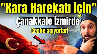 Dikkat İzmir ve Çanakkale de kara operasyonu yapmak için düğmeye bastılar Yangınlar tesadüf değil [upl. by Tom]