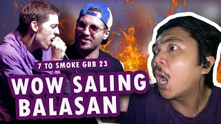 WOW BALAS BALASAN REACTION ALEXINHO VS PACMAX 7 TO SMOKE GBB23 BEATBOX ALEXINHO [upl. by Bartlet145]