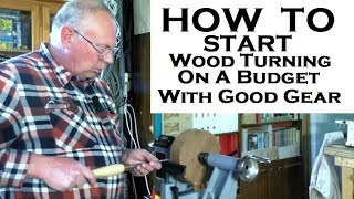 How To start a wood turning hobby on a budget with good gear [upl. by Rankin]