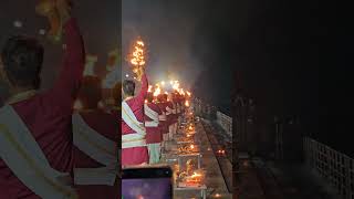 Tribeni ghat Aarti 🙏🙏 ganga GangaBhakti [upl. by Nahum]