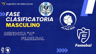 Mendoza quotAquot vs Femebal  Torneo Argentino Junior 2024 Masculino [upl. by Ursa26]