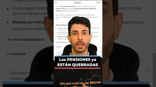 Pensiones en EspañaQUIEBRA [upl. by Anbul]