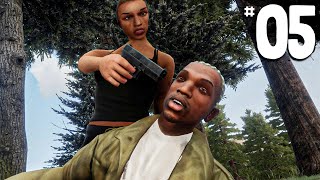 GTA San Andreas Definitive Edition  Part 5  CJS CRAZY GIRLFRIEND [upl. by Alake744]